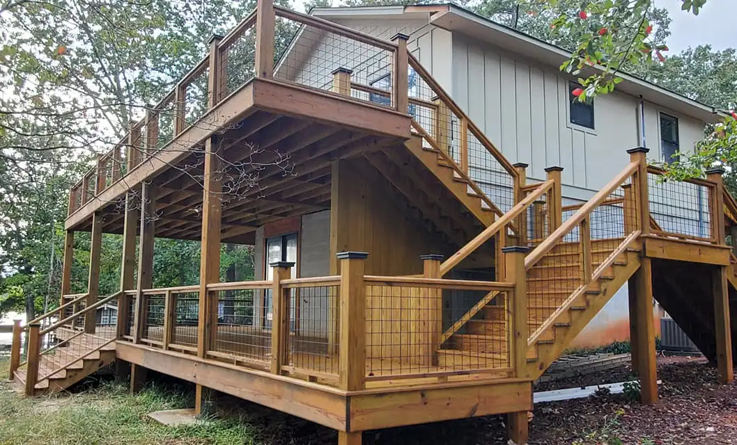 professional wood staining columbia sc
